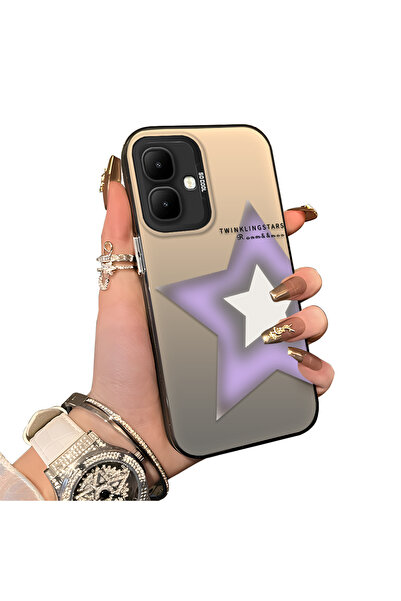 ucuc حافظة حماية للعدسات من السيليكون الصلب أكريليك متوافقة مع هاتف Infinix S...