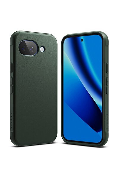 Ringke Case for Google Pixel 10a, Onyx, Green
