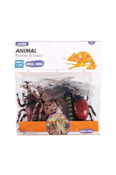 Noname Set 4 figurine Insecte 20 cm.