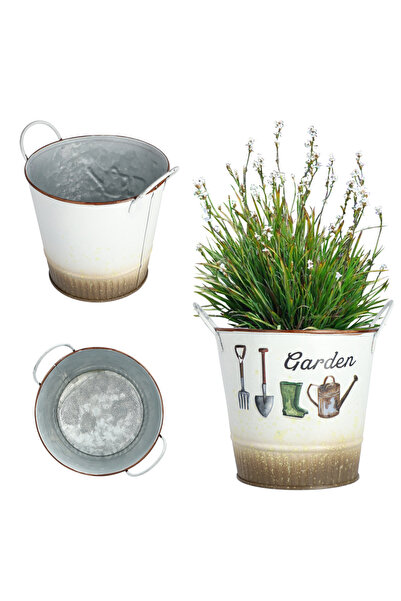 KADAX Flowerpot Cover Metal Flower Pot Plants 12cm For Decorative Pot