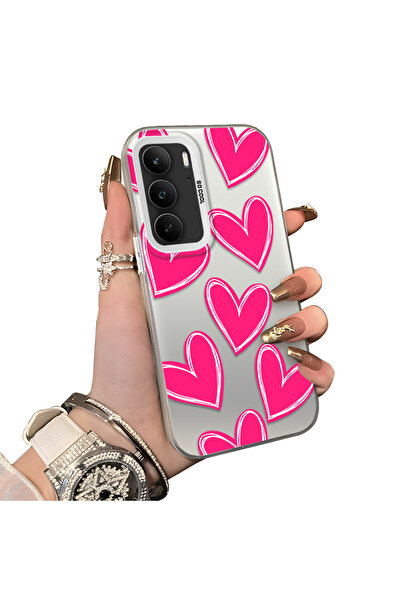 ucuc حافظة حماية للعدسات من السيليكون الصلب أكريليك درجة متوافقة مع Realme C7...