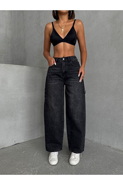 ADAMODA.RO Elastic balloon fit jeans