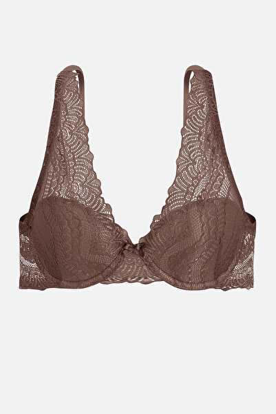 Weweus Čipka paket grudnjaka - bez podstave - 2277 - bronzano smeđa
