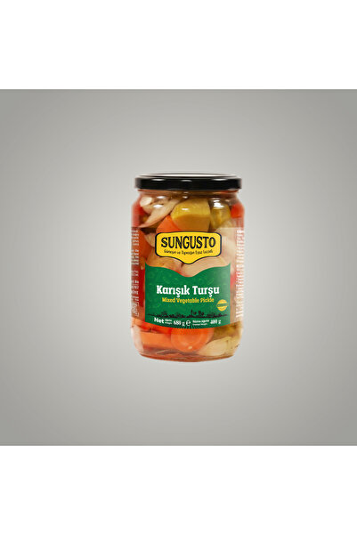 SUNGUSTO - Karışık Turşu 720 cc Cam