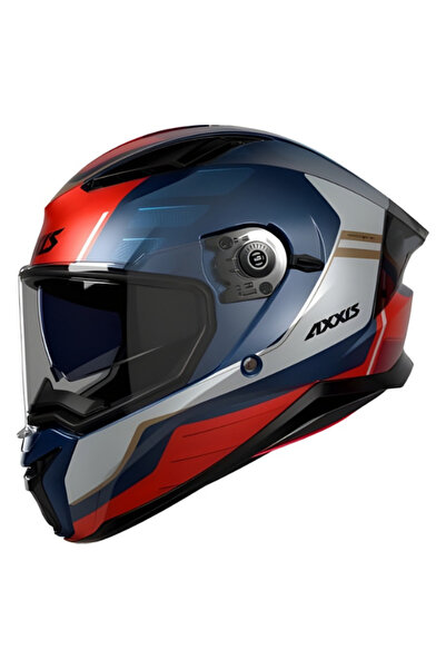 AXXIS PANTHER SV PRESTIGE C7 MATT BLUE FULL FACE KASK