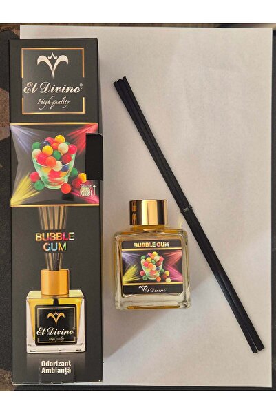 El Divino Bubble gum room freshener 100 ml room fragrance with sticks