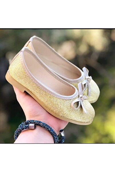 Pandalina Devojčin Baletanke Sjajni Sa šljokicama Neklizajući Lagan Potplat B...