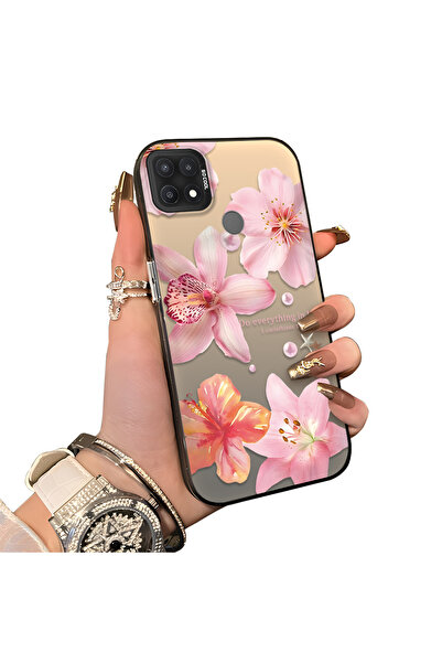 ucuc حافظة حماية من السيليكون الصلب أكريليك درجة متوافقة مع هاتف اوبو A15/A15...