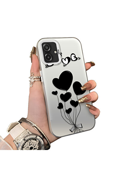 ucuc حافظة هاتف سامسونج جالاكسي A07 4G متوافقة مع هارت بالون منقوش مصنوعة من ...