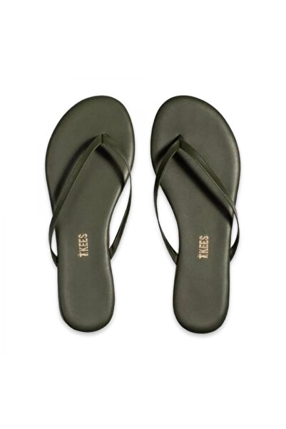 Tkees TK-2023 Ženske klipklape kaki boje Papuče