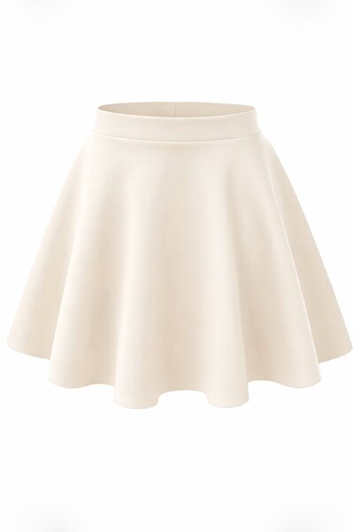 Nacar Kız Çocuk Yüksek Bel Şortlu Kloş Etek 23 Nisan 29 Ekim Gösteri Kıyafeti