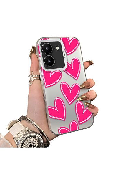 ucuc حافظة حماية لعدسة الهاتف من السيليكون الصلب أكريليك متوافقة مع شبكة 4G/5...