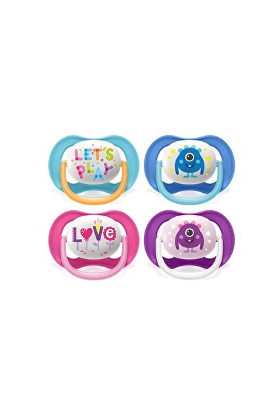 Philips Avent Ultra Air Animals pacifier SCF080/12, 6-18 months, 2 pieces