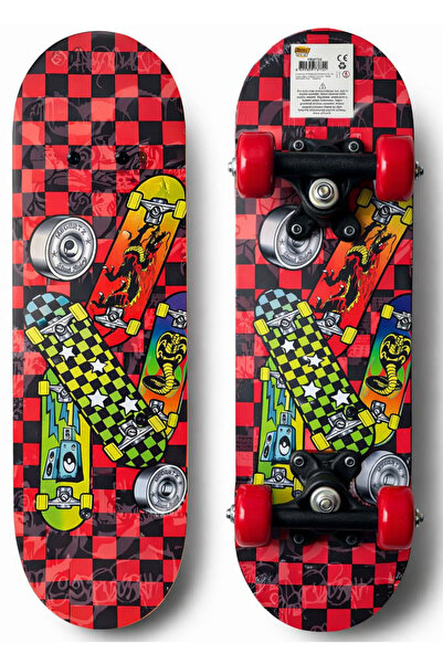 Sportaj 45 cm Çocuk Kaykay İlk Kaykayım 3-5 Yaş Küçük Boy 7 Katmanlı Ahşap