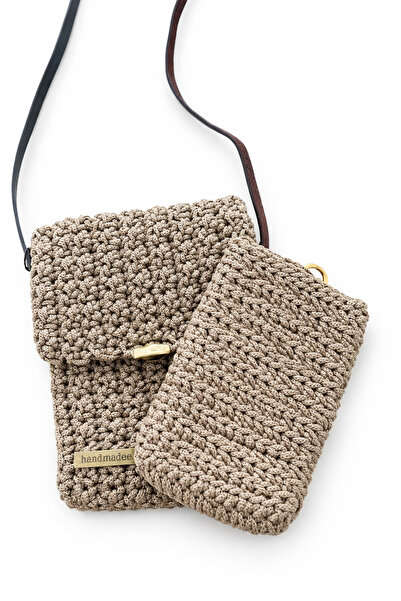 OEM Geantă Crossbody Croșetată „Natura Chic”