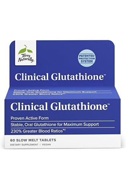 Terry Naturally Clinical Glutathione - Antioxidant Supplement for High Absorp...