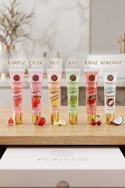 Raneel Kazançlı Alışveriş Ronassi Meyve Aromalı Lip Gloss