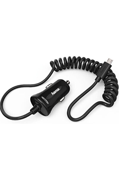 Hama Car charger 178261, MicroUSB (Black)