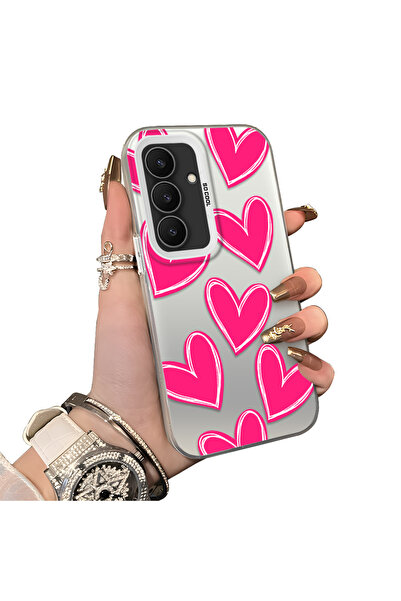 ucuc حافظة حماية لعدسة الهاتف من السيليكون الصلب أكريليك درجة متوافقة مع سامس...