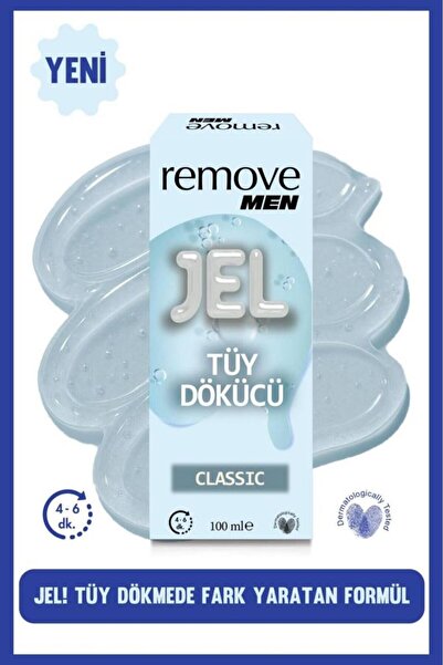 Herbliss Remove Gel Hair Removal Men Classic 100 ml