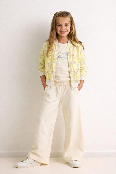 Zuzu 3-Piece Set with Bomber Jacket for Ages 4/12