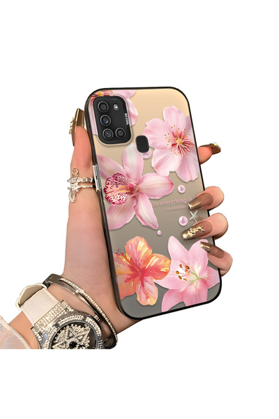 ucuc حافظة حماية للعدسات من السيليكون الصلب أكريليك درجة متوافقة مع هاتف سامس...