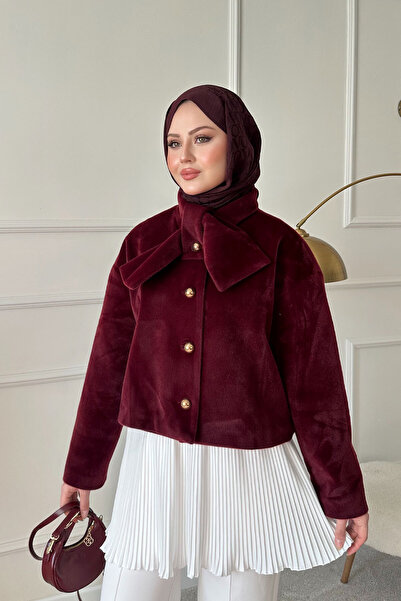 LOCCO Ženska suknja sa elastičnim strukom i plisiranim donjim delom, bela