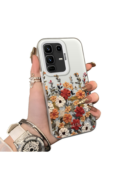 ucuc حافظة حماية من السيليكون الصلب أكريليك درجة متوافقة مع هاتف Infinix Note...