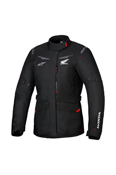 Alpinestars Honda Stella ST-1 WP Korumalı Kadın Motosiklet Montu Siyah