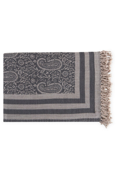 DECOMEX Blanket LUXURY WOOL 5 130x170cm beige, gray