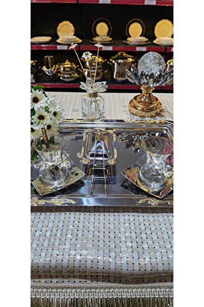 KÖSEOĞLU HOME Sila Lale 41 Piece Tea Set