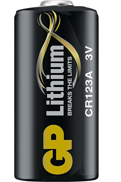 Genel Markalar CR123A 3V Lityum Tekli Paket Pil (GPCR123A-U1) Fotoğraf Makine...