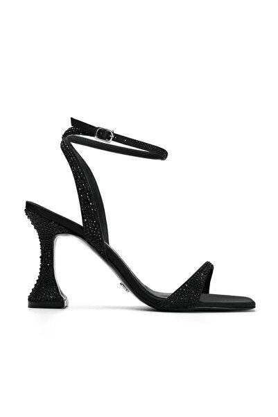 Jabotter Kristy Saten 8 Cm Topuklu Ayakkabı