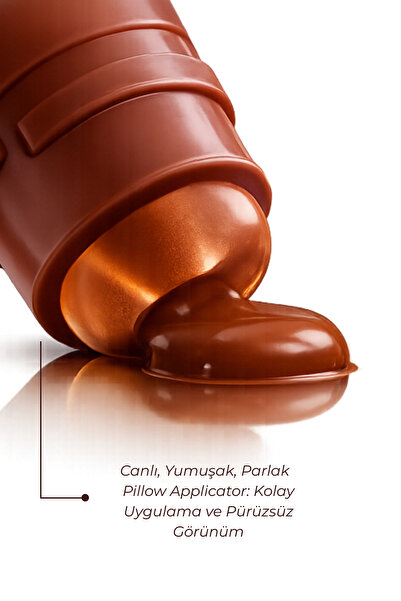 WIWIFY Lip Glowy Balm Cappuccino Glaze Renkli Dudak Bakım, Parlatıcı, Nemlendirici, Dolgun Görünüm 13 ML