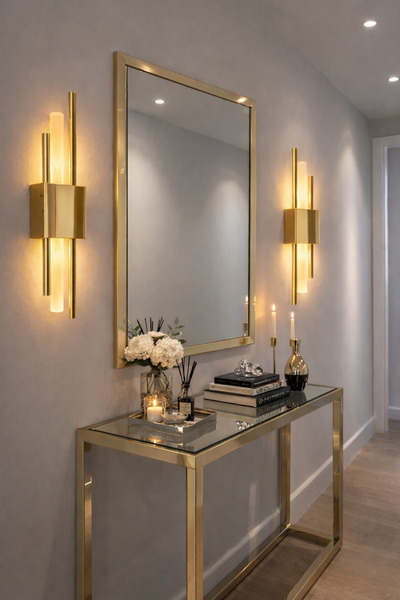 Nazik Aydınlatma Mina Gold Modern Pilli ve Elektrikli Günışığı Ledli 1 Adet D...