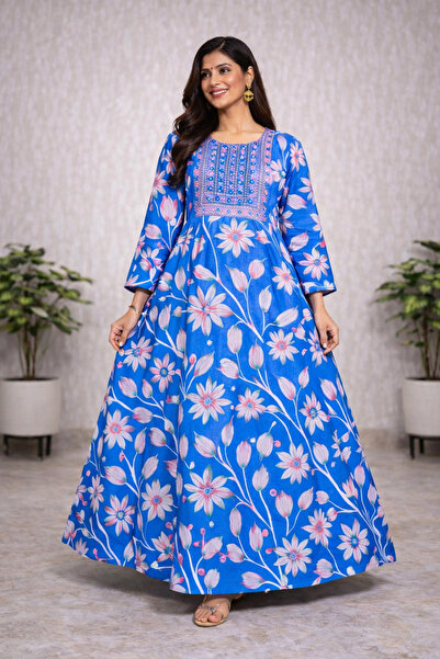 Mabrook Jalabiya Daisy Flower Jalabiya