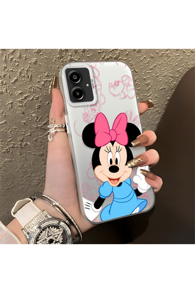 CASEVIBE Samsung Galaxy A06 4G/5G Compatible Stylish Minnie Mouse Patterned S...