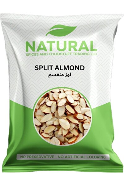 Natural لوز مقسوم 500 غرام