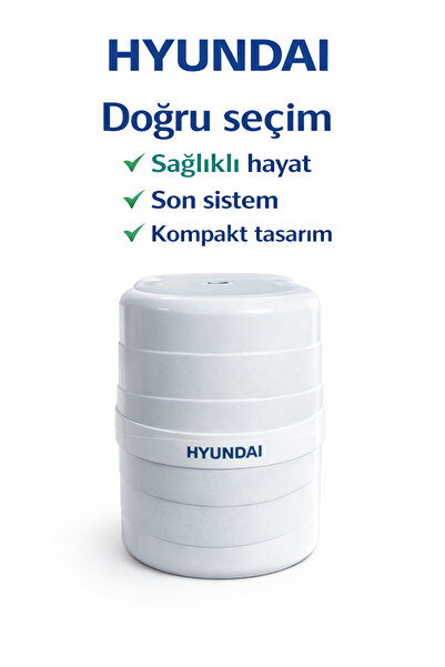 Hyundai ARES Su Arıtma Cihazı – 12 Litre Tanklı | Tezgah Altı RO Sistem (MOTO...