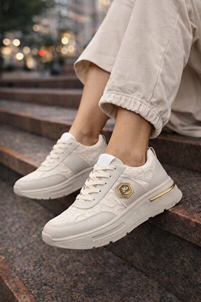 Slipcat Čipka Detaljan trend 5 cm platforma Visok đon ženske Patike sportske ...