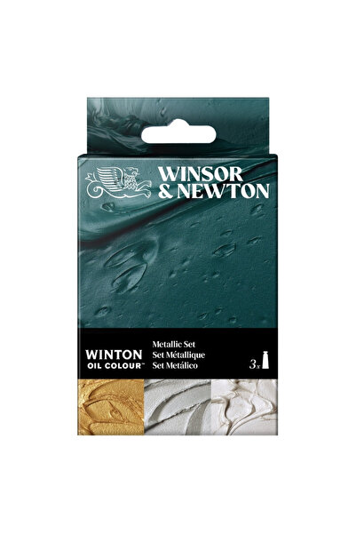 Winsor Newton Winsor & Newton Winton Yağlı Boya 3x37ml Metallic Set