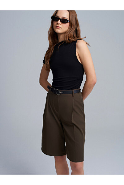 Dilvin 72270 Kaiš Bermude u obliku olovke - kaki