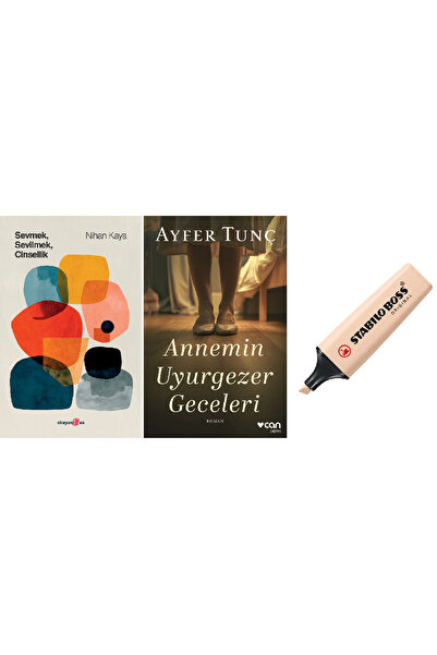 Can Yayınları Sevmek Sevilmek Cinsellik + Annemin Uyurgezer Geceleri 2 Kitap ...