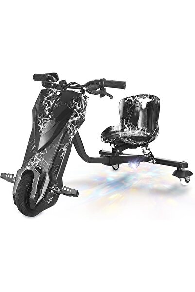 Kingon سكوتر كهربائي للانجراف، سكوتر كهربائي مع مجموعة واقيات للخوذة، واقيات ...