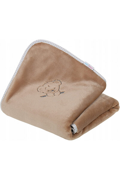 Babymam BabyMam plush blanket for children, size 75 x 100 cm, Embroidered Cap...
