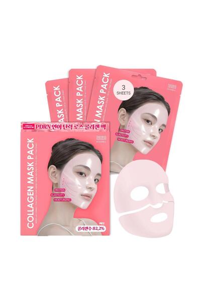 TENZERO Rose Peptide Collagen Mask Pack 1 Piece