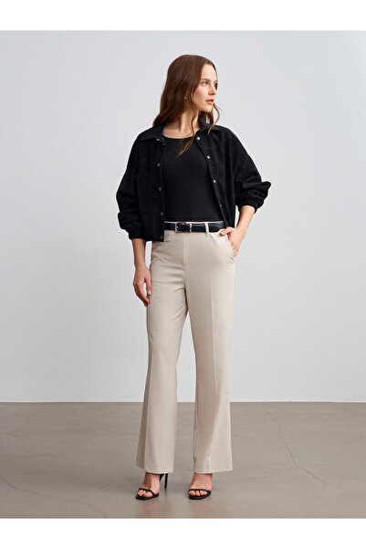 Dilvin 72647 Sa detaljem džepa Hlače sa ukrasnim kamenčićima