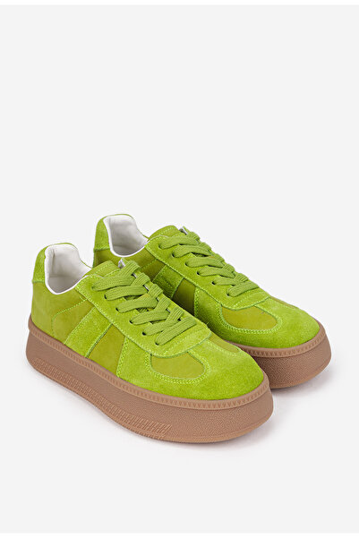 Dasha Pantofi dama NUR verzi din piele