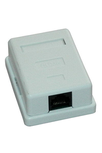 Emtex Simple UTP socket applied cat.5e, EMT-UTP5E-1P-PT