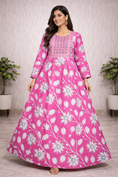 Mabrook Jalabiya Daisy Flower Jalabiya